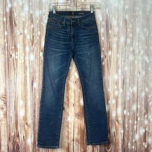 Girl’s 7 for all Mankind Slimmy Foolproof Denim Jeans 12